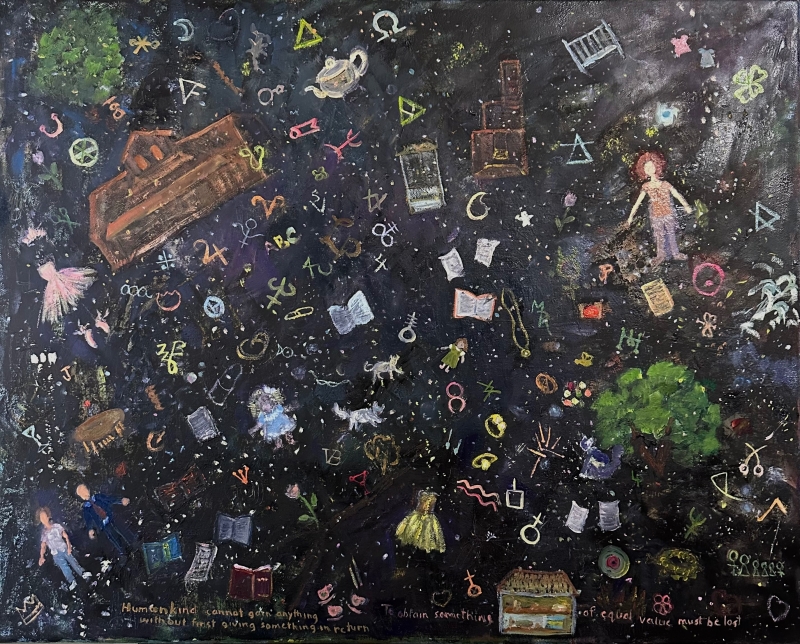 The First Law of Alchemy by artist Tammy Brown